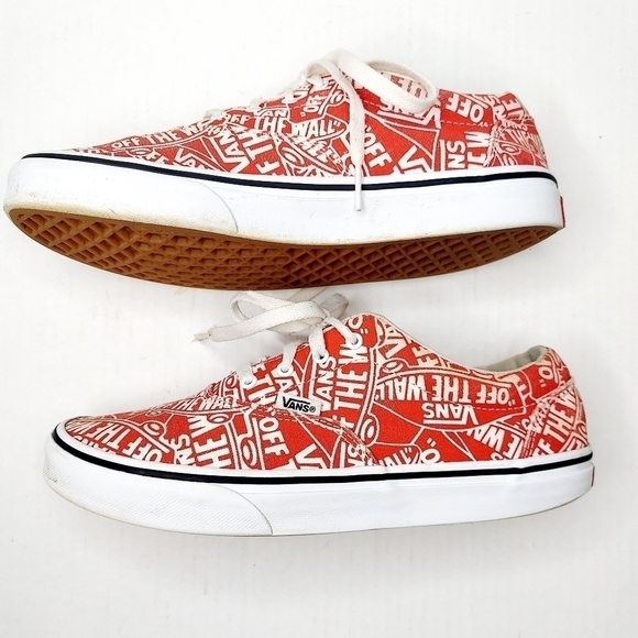 Vans Low Top Graphic Skate Shoe Sz 7.5 / 8 - Picture 9 of 16